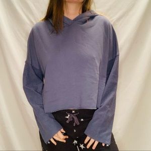 Forever 21 Hoodie W/ Bell Sleeve